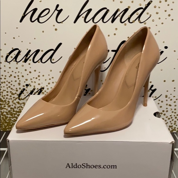 Aldo | Shoes | Aldo Nude Heels | Poshmark